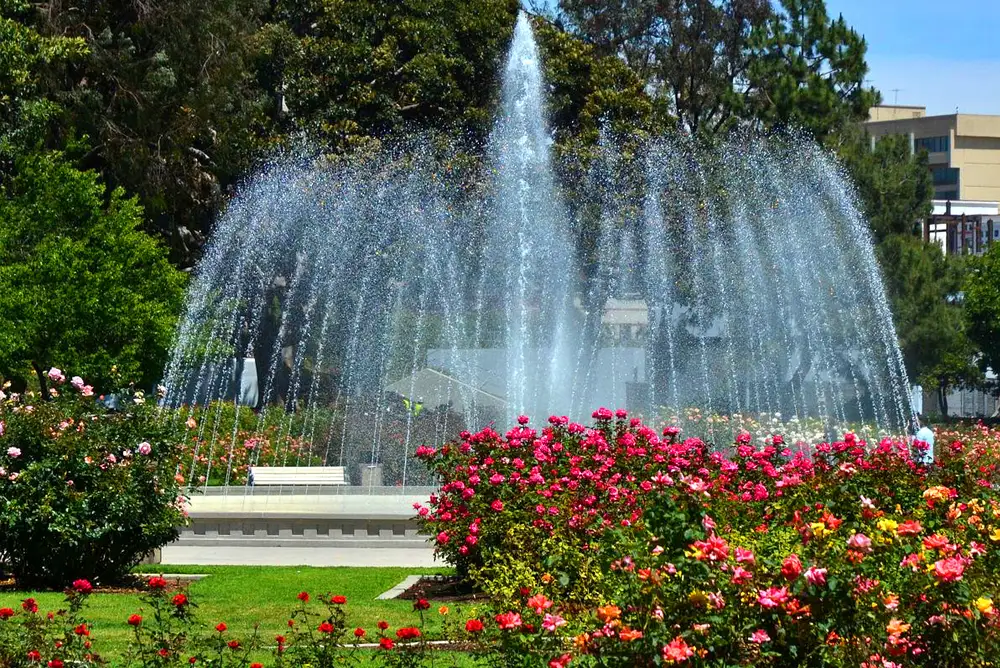 City of Los Angeles Rose Garden - Exposition Park.