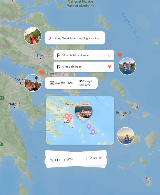 Trip planning on pilot collaborate