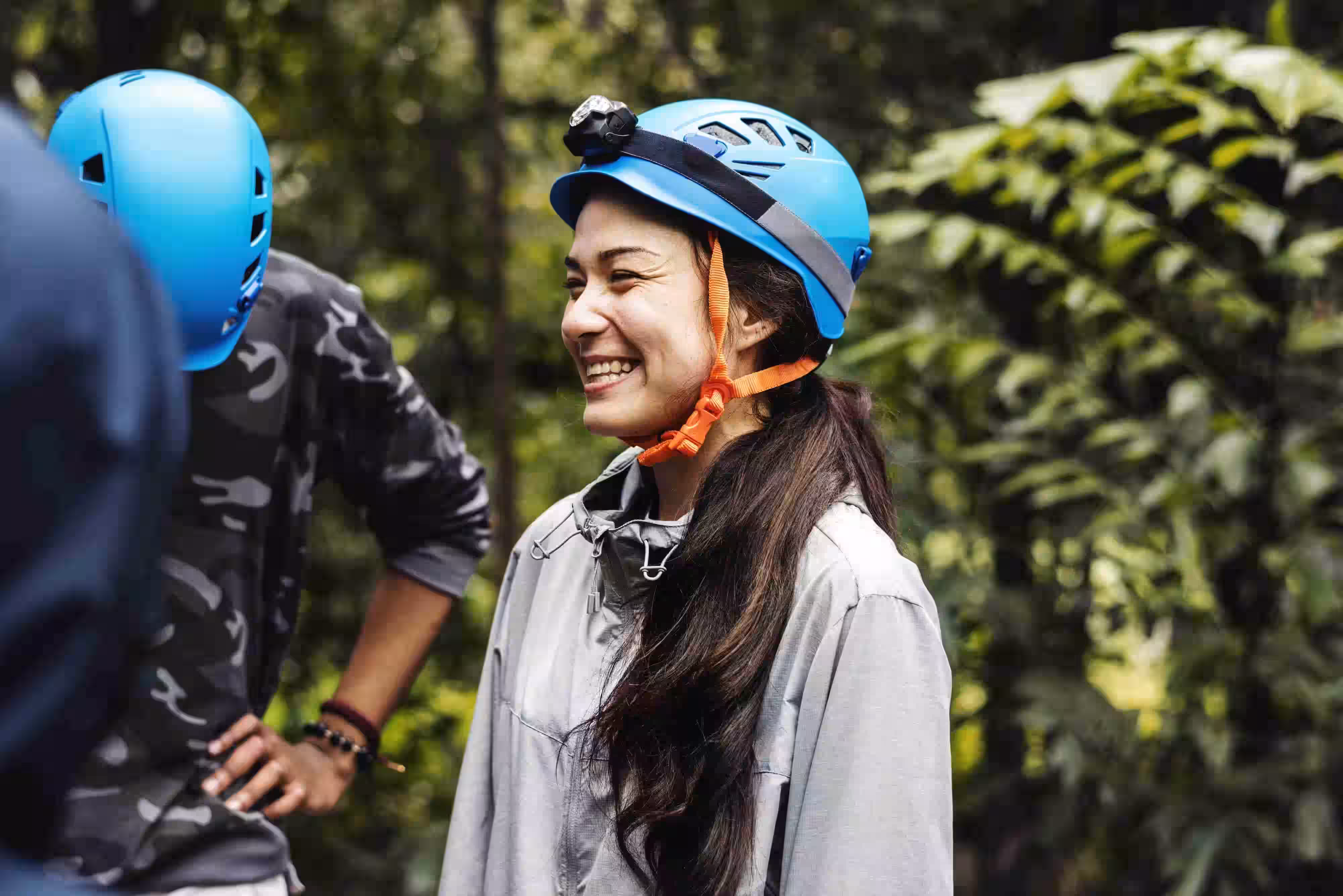 Treetop trekking team retreat