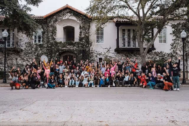 Big group on group retreats