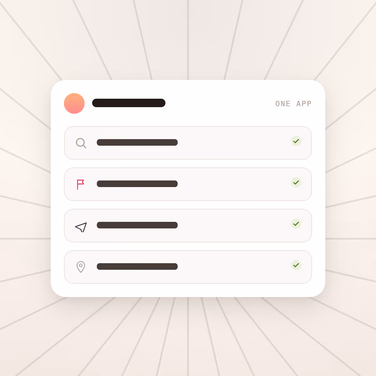 One app for the whole trip