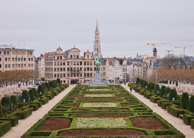 Brussels fountians and Parlamentarium