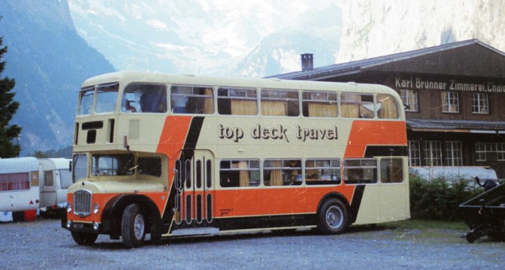 Topdeck double decker buses