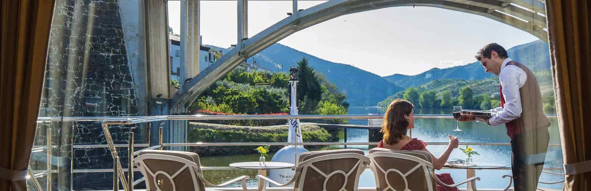 Uniworld river cruise service.