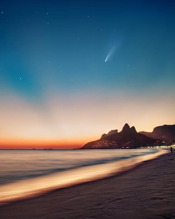 Ipanema beach in Rio de Janeiro