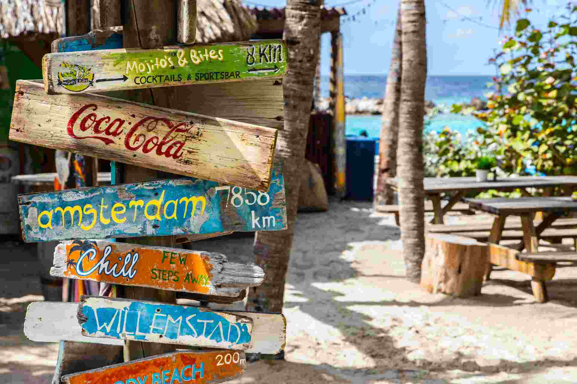 Curacao destination.