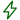 Green lightning bolt icon with a pointed zigzag shape.