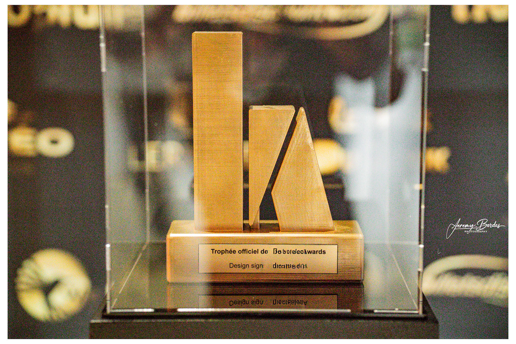 Le trophée signé Morgan Lima