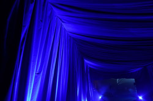9 Upfronts after Party draping