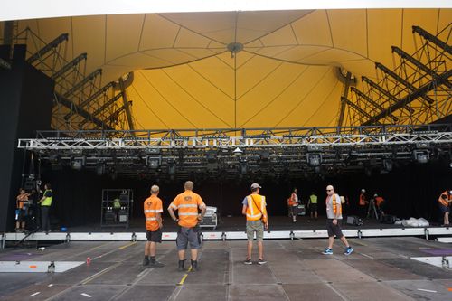 Domain Stage Draping