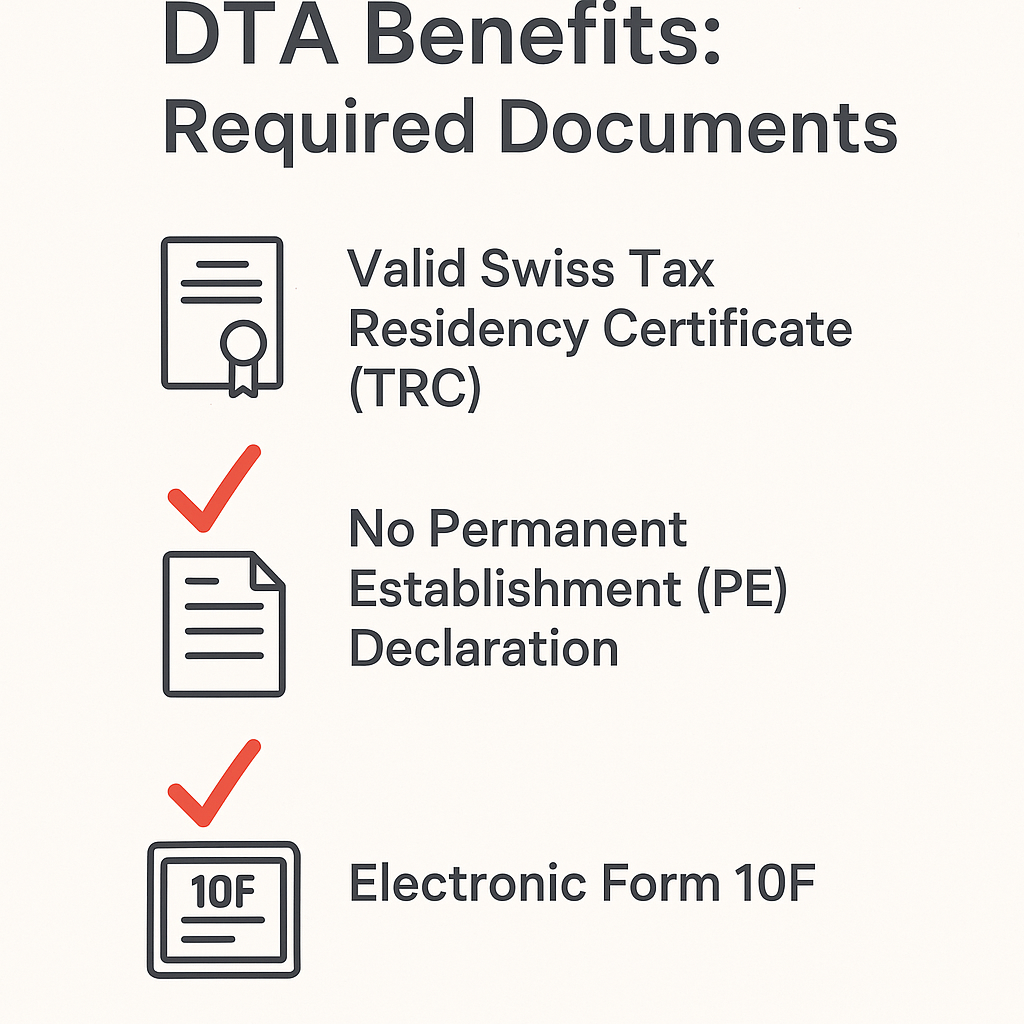Required Documents for DTA Benefits