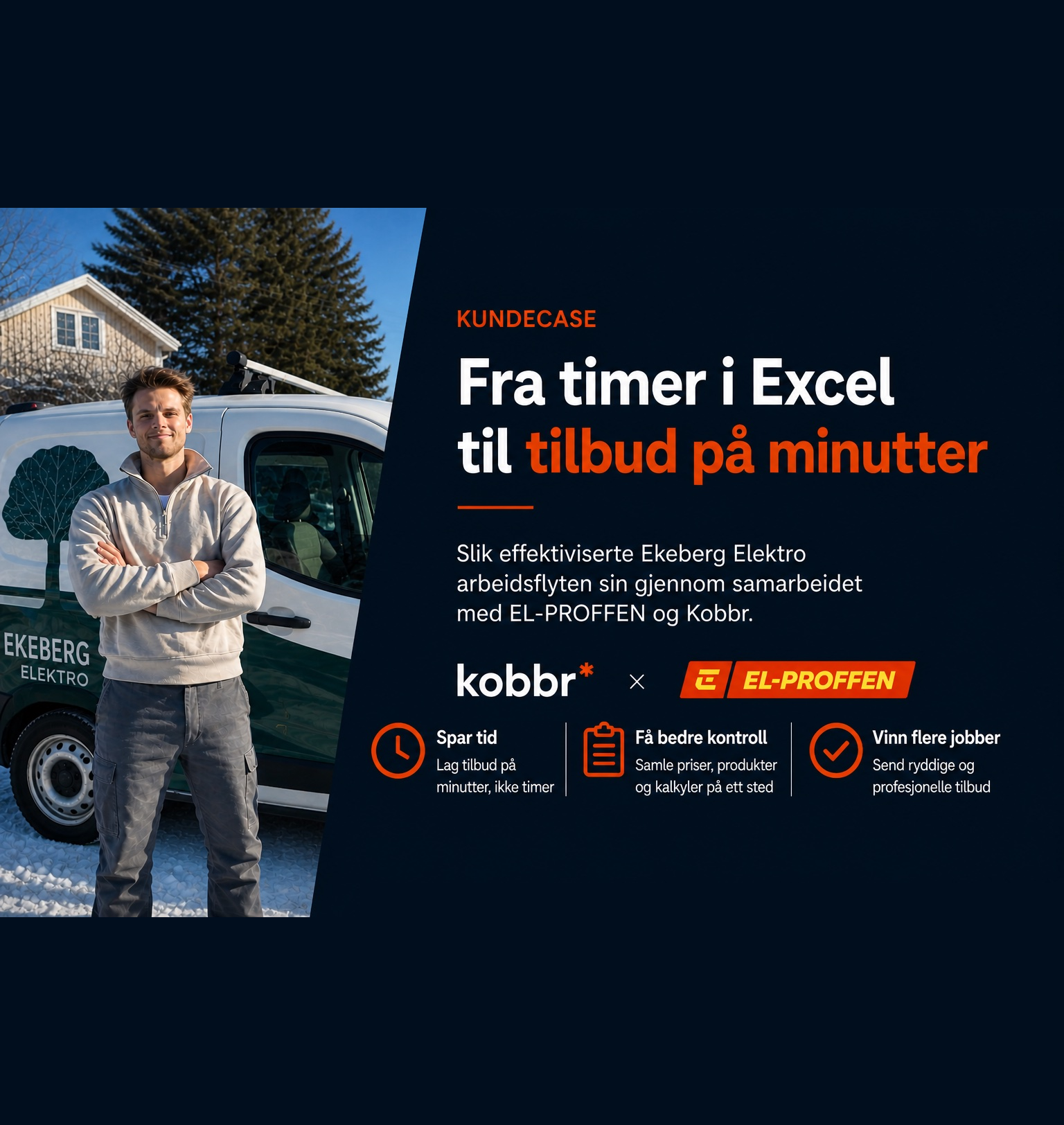 Fra timer i Excel til tilbud på minutter