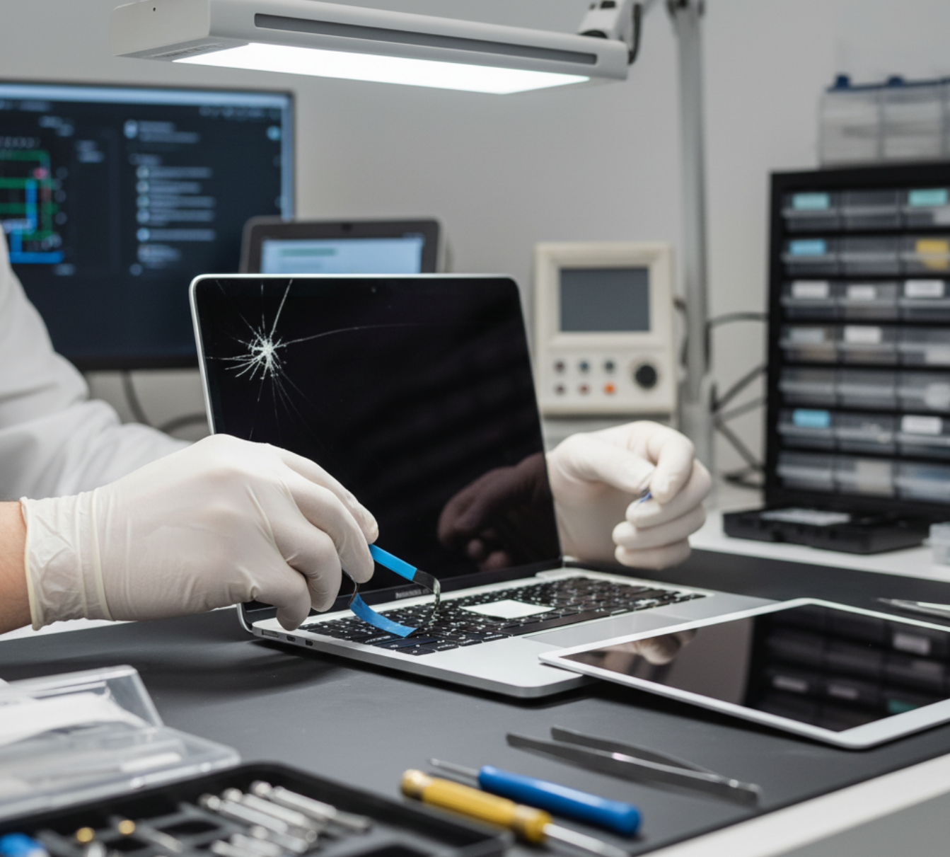 Laptop Reparatur – Akku & Display Tausch