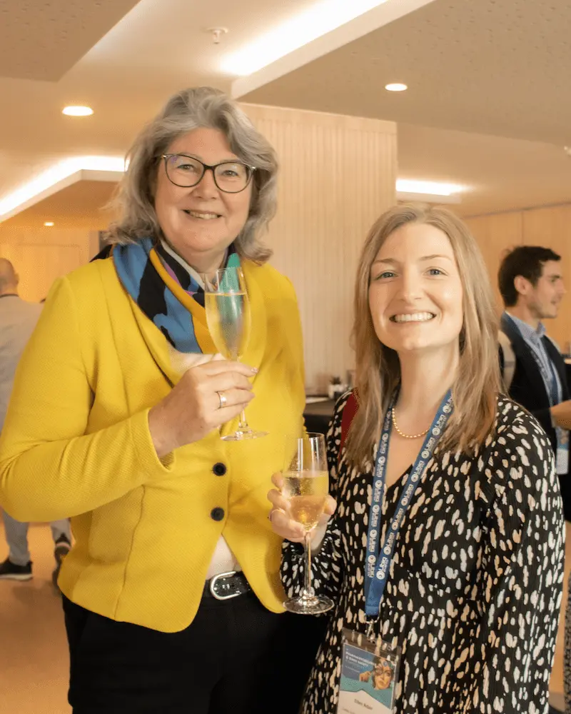 Cocktail reception at the conference