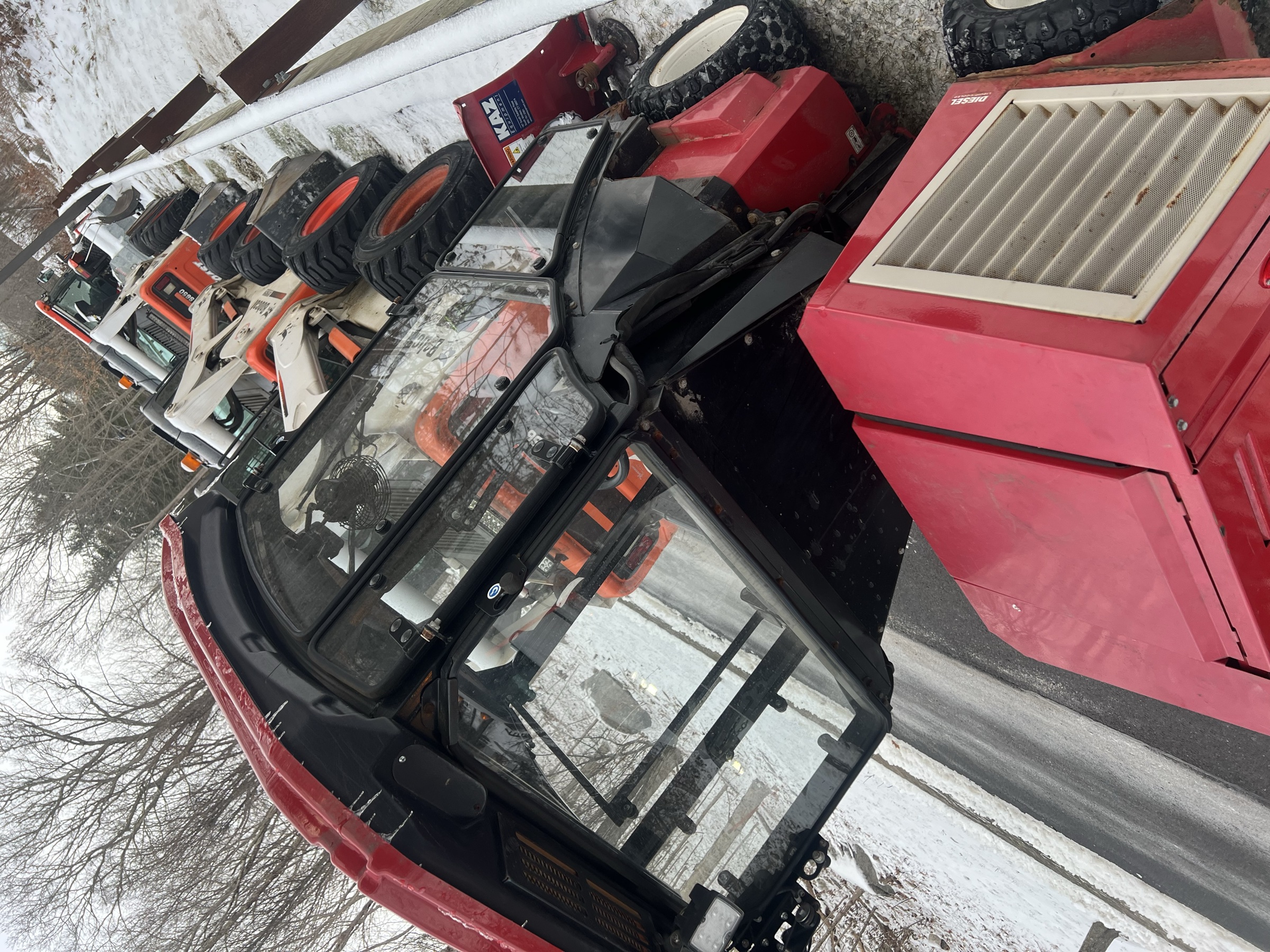 Pro Turf Snow removal equipment at a Connecticut property