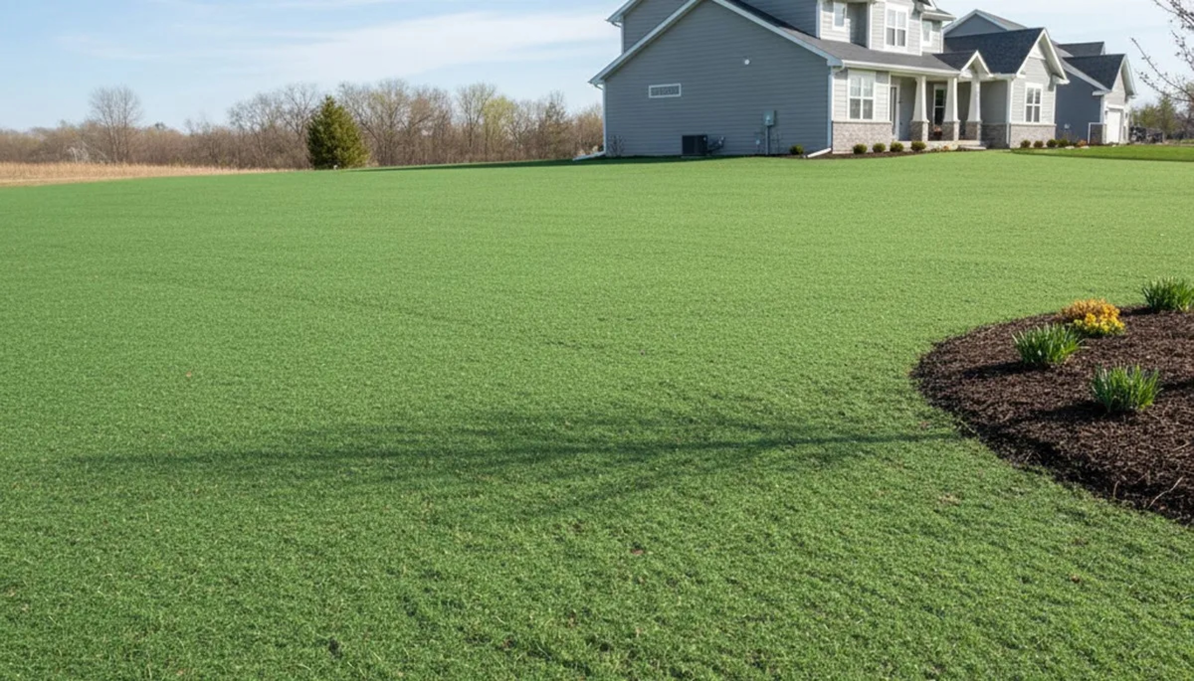 Core aeration opening compacted Connecticut soil