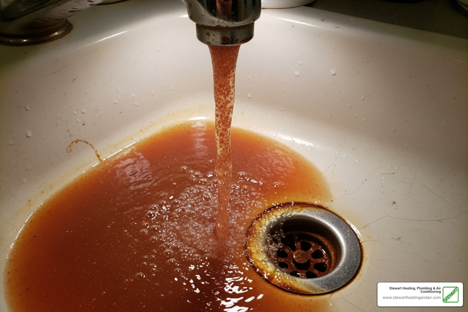 rusty water coming from a tap - water heater maintenance concord rusty water coming from a tap - water heater maintenance concord