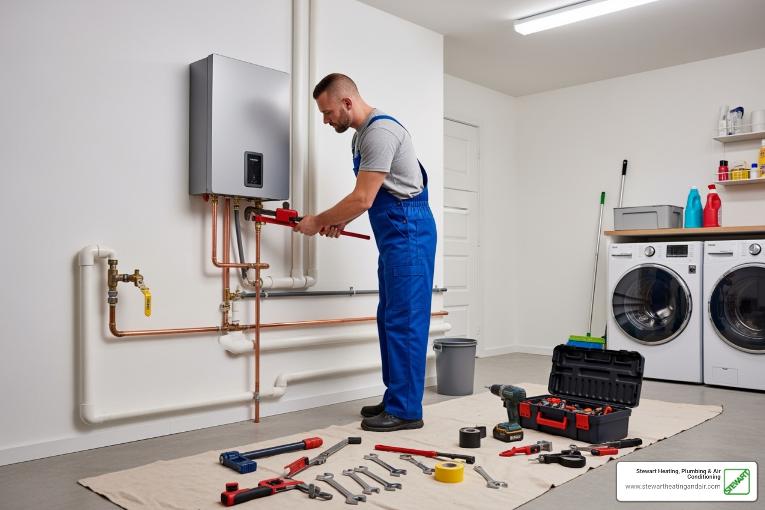 professional tankless water heater installation - tankless water heater installation