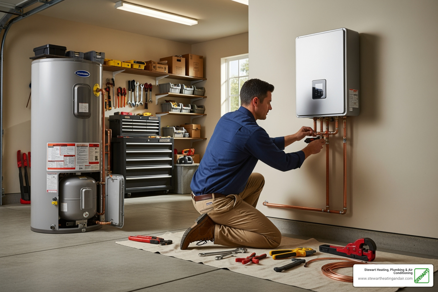 Need Hot Water Now? Your Guide to 24/7 Tankless Installation in Pittsburg