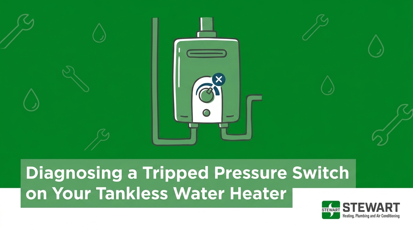 Diagnosing a Tripped Pressure Switch on Your Tankless Water Heater
