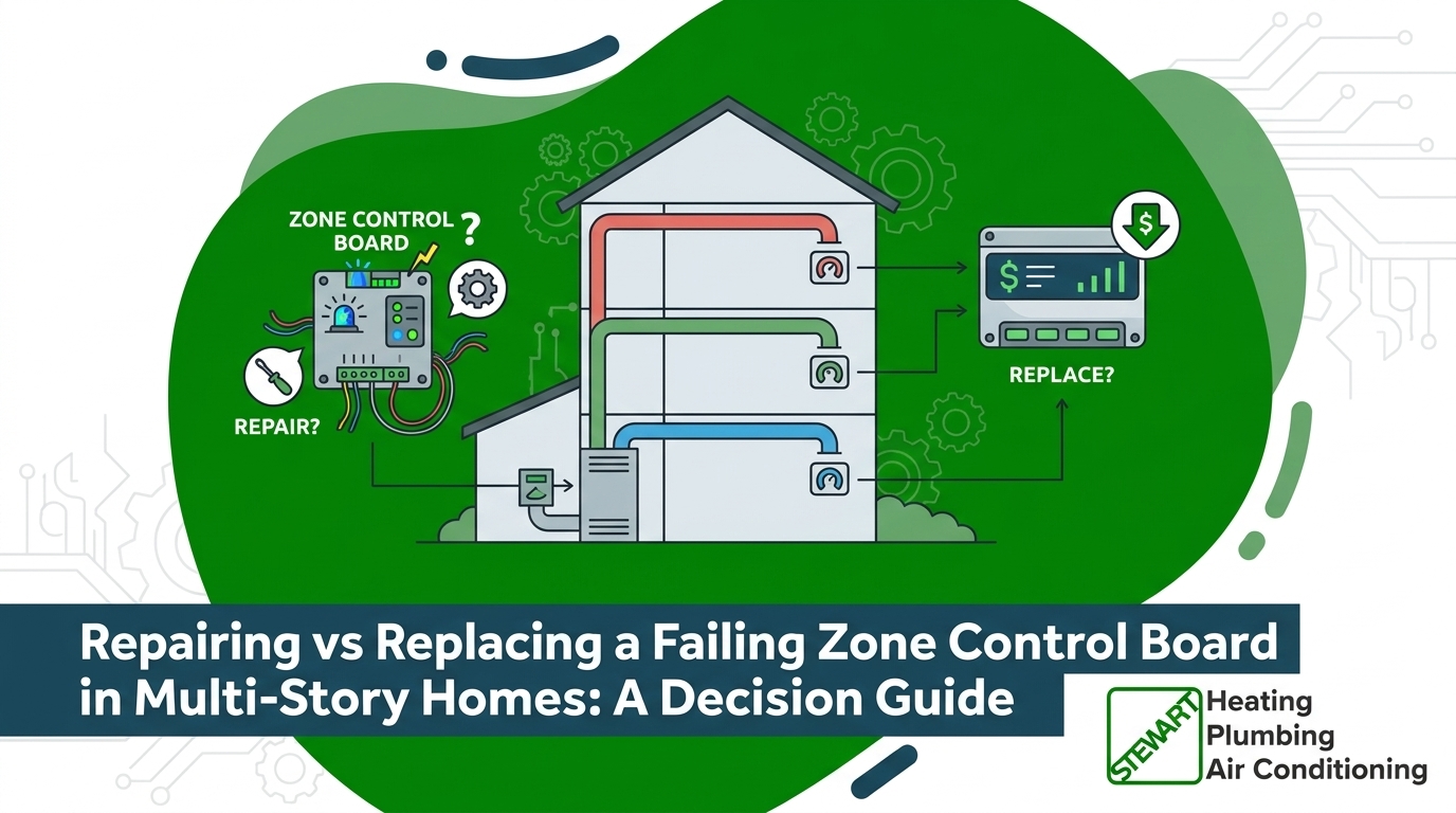 Repairing vs Replacing a Failing Zone Control Board in Multi-Story Homes