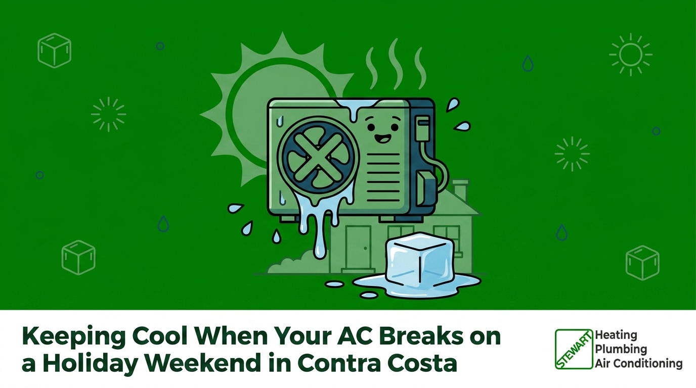 Keeping Cool When Your AC Breaks on a Holiday Weekend in Contra Costa