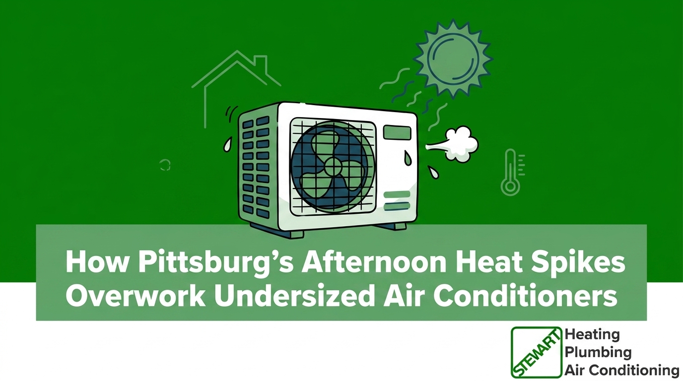 How Pittsburg's Afternoon Heat Spikes Overwork Undersized Air Conditioners