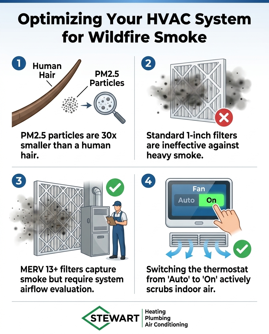 Optimizing Your HVAC System for Wildfire Smoke