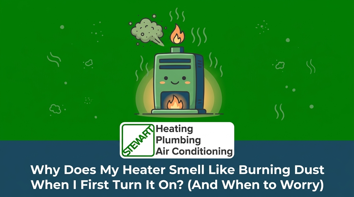 Why Does My Heater Smell Like Burning Dust When I First Turn It On?