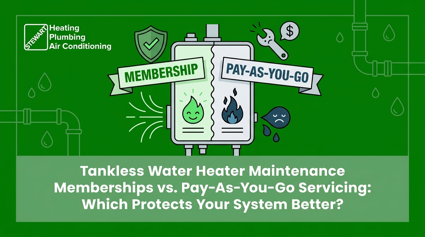 Tankless Water Heater Maintenance Memberships vs Pay-As-You-Go Servicing