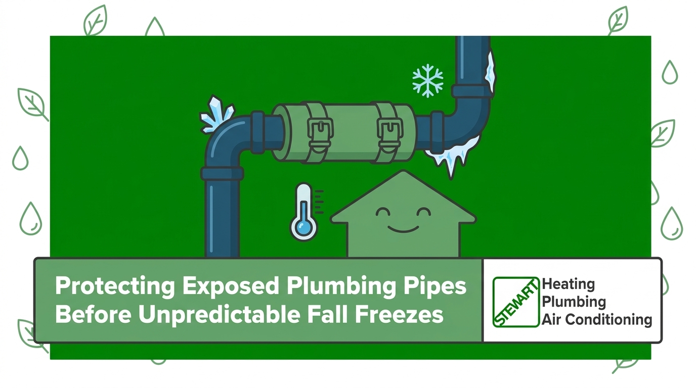 Preparing Your Exposed Plumbing Pipes for Unpredictable Fall Weather