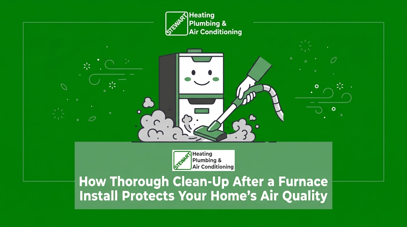 How Thorough Clean-Up After a Furnace Install Protects Your Home's Air Quality