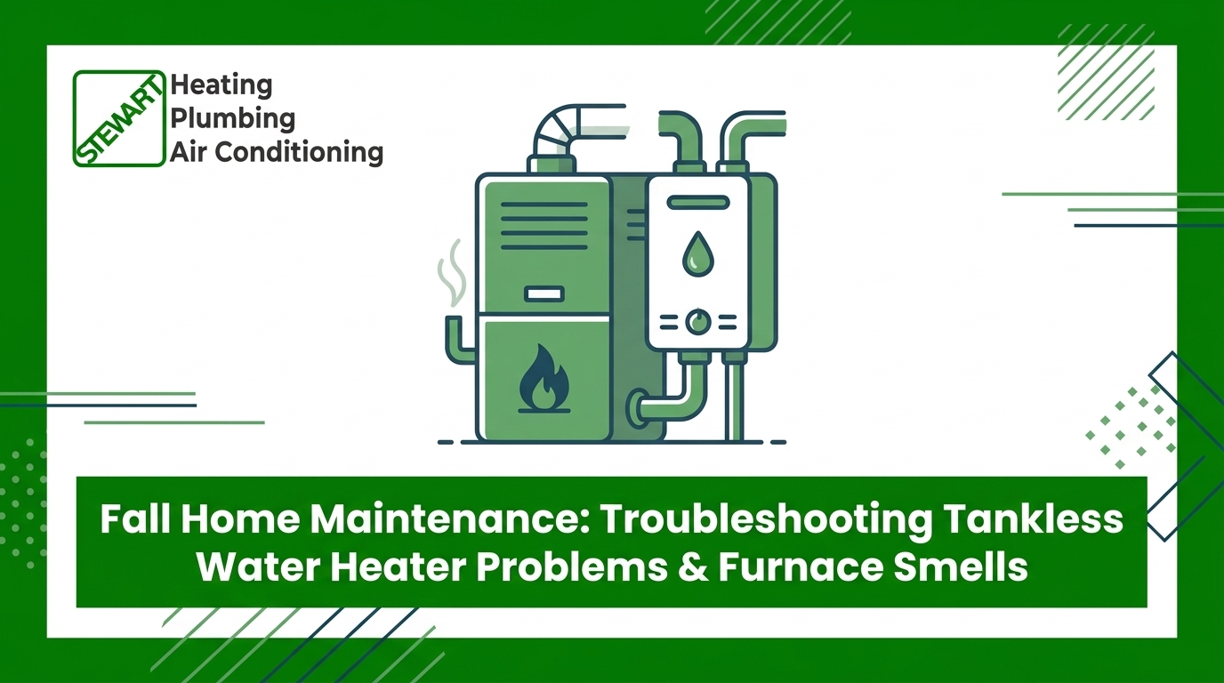 Fall Home Maintenance: Troubleshooting Tankless Water Heater Problems & Furnace Smells