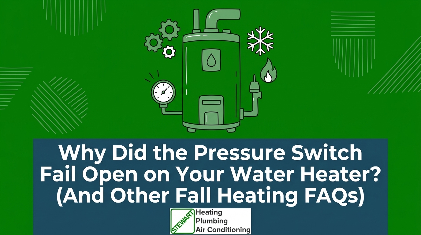 Why Did the Pressure Switch Fail Open on Your Water Heater? (And Other Fall Heating FAQs)