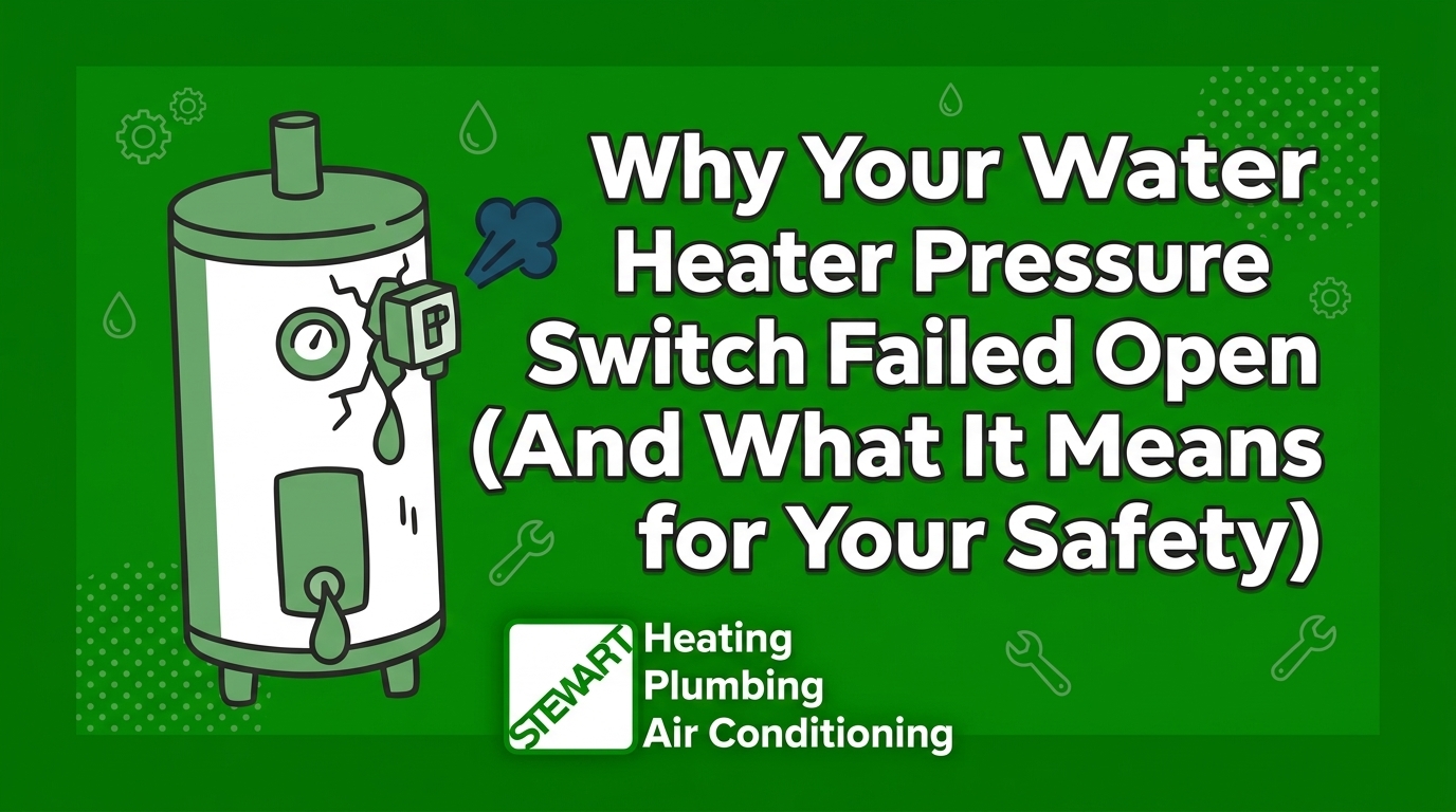 Why Your Water Heater Pressure Switch Failed Open (And What It Means for Your Safety)