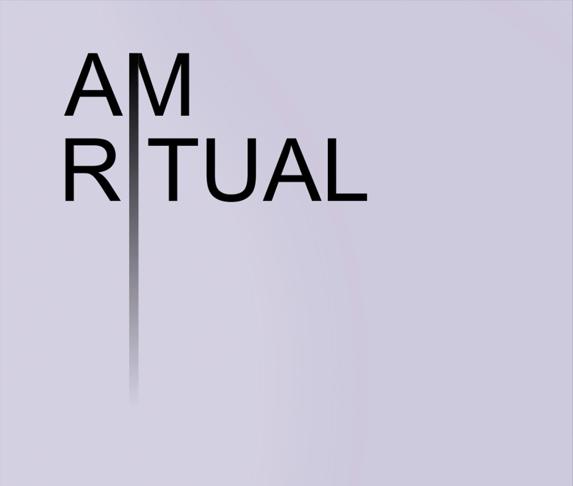 Lavender box with stylized text reading "AM Ritual"