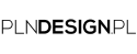 Logo marki PLANDESIGNPL z czarnym tekstem na białym tle.