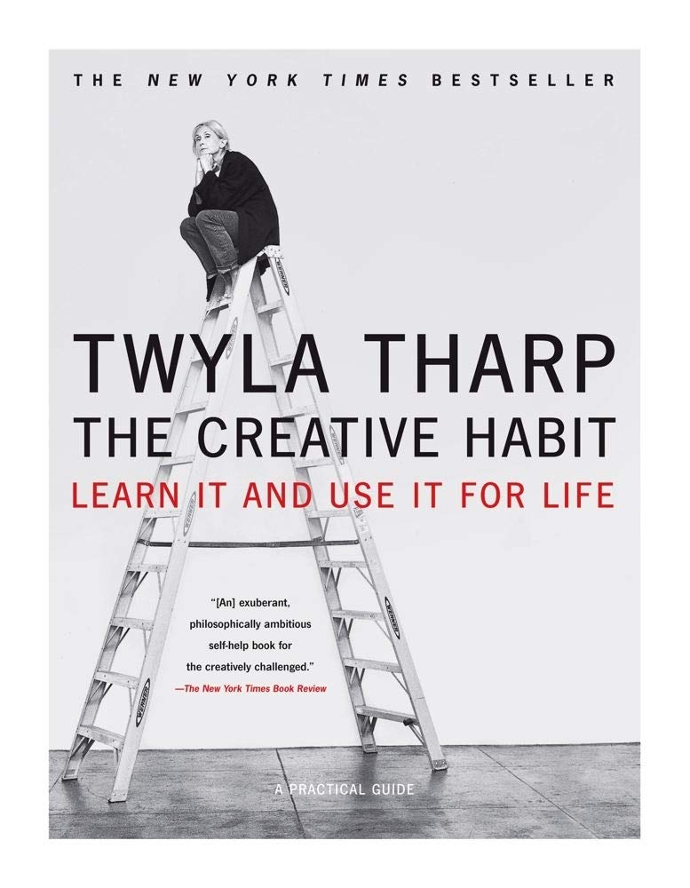Book cover of "The Creative Habit" by Twyla Tharp