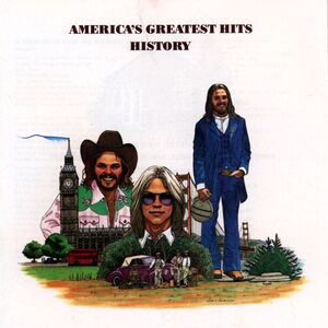 Cover art for History: America's Greatest Hits, by the band America.
