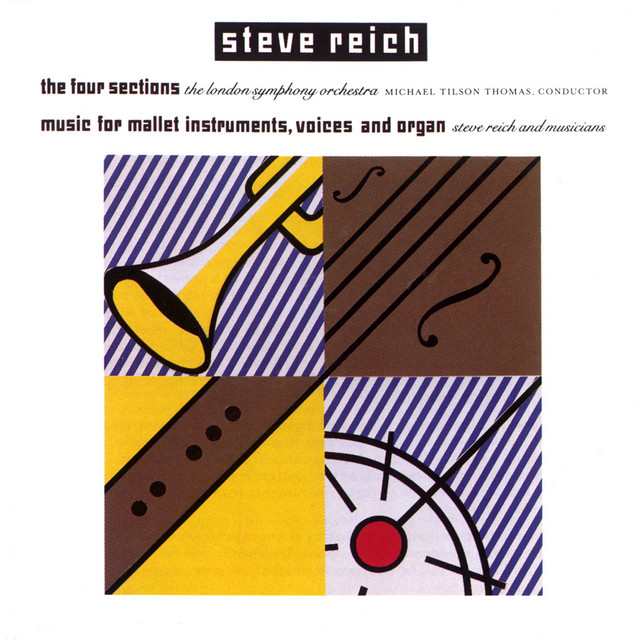 Album cover for Steve Reich: The Four Sections