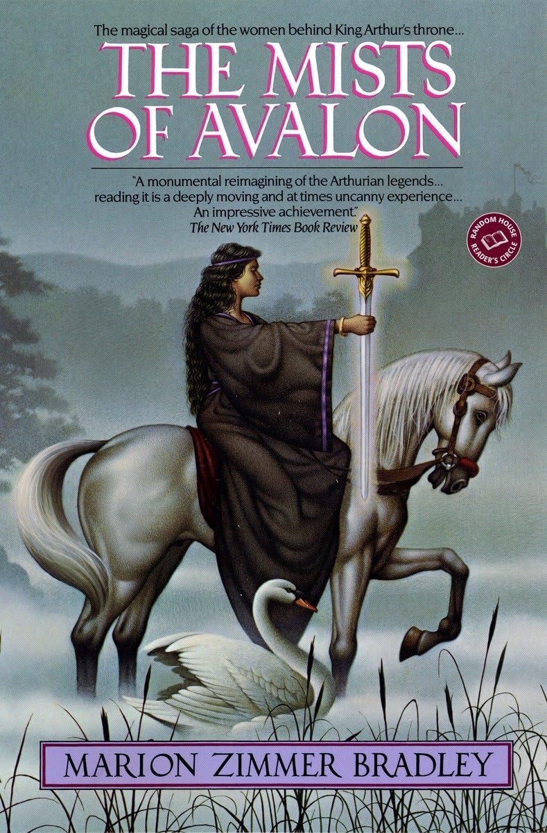 Book cover for "The Mists of Avalon"