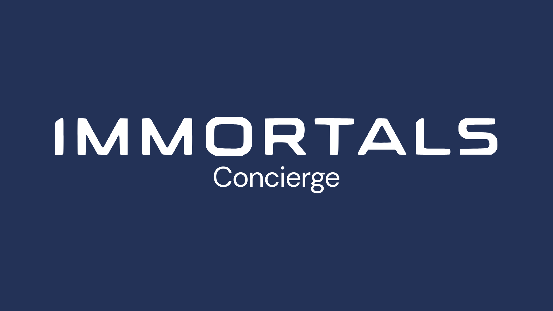 Immortals Concierge