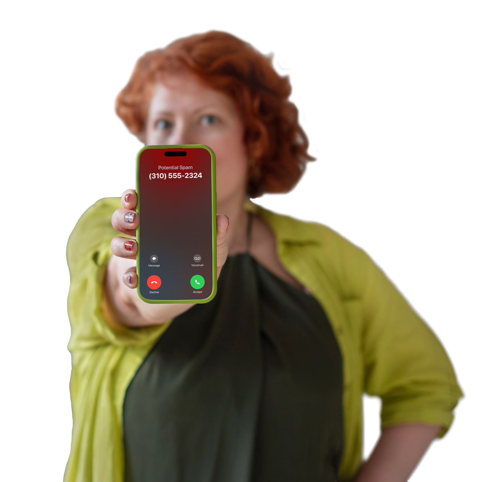 Consumer being called by a Potential Spam number