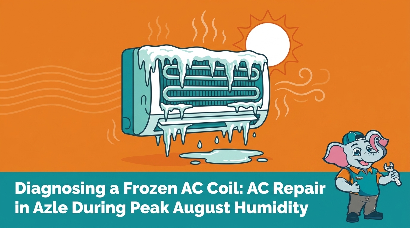 How We Diagnose a Frozen AC Coil in Azle When the August Humidity Peaks