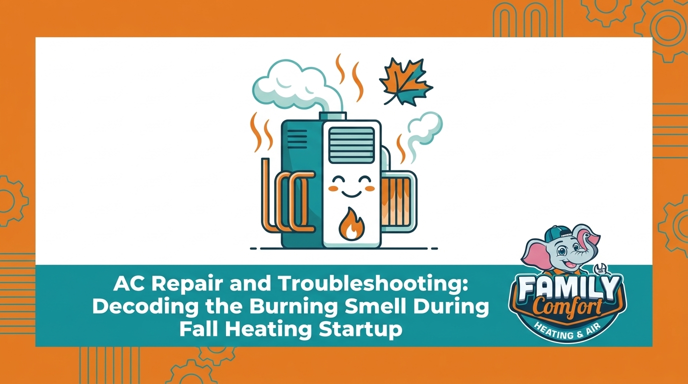 AC Repair and Troubleshooting: Decoding the Burning Smell During Fall Heating Startup