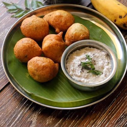 Soft and spongy fritters made with all-purpose flour, spices and herbs.