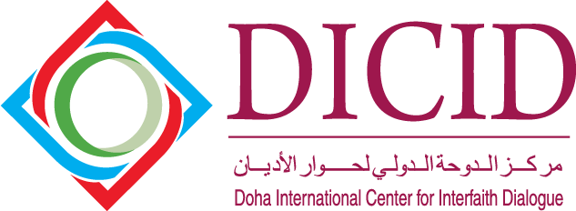 Logo of DICID Events – featuring a stylized geometric motif symbolizing unity and dialogue, accompanied by the organization’s name in bold, modern typography.