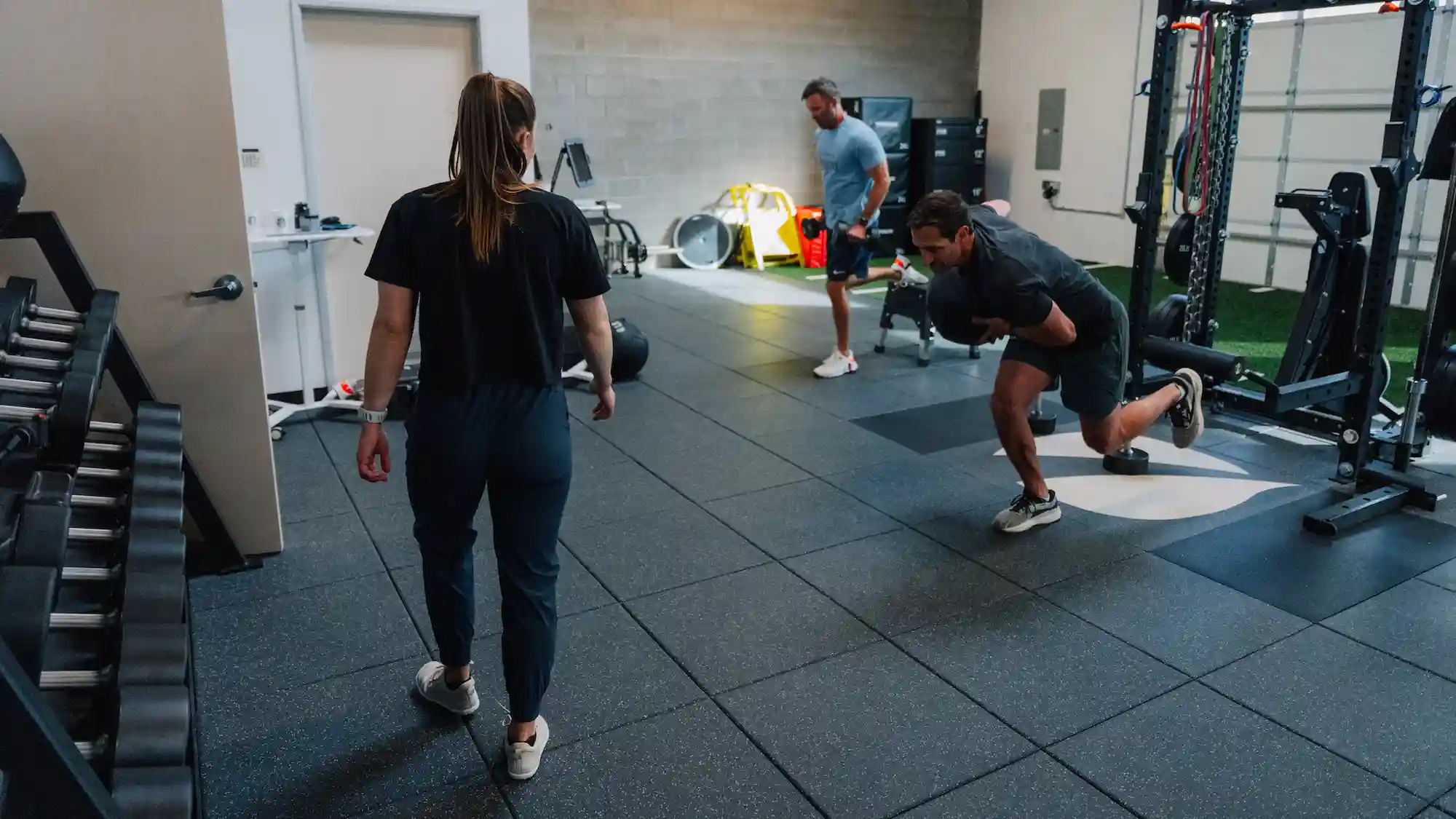 Group fitness training at SOVRN Performance Lab in Golden, CO