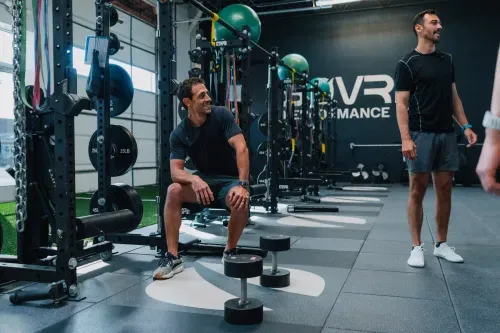 Group fitness training at SOVRN Performance Lab in Golden, CO