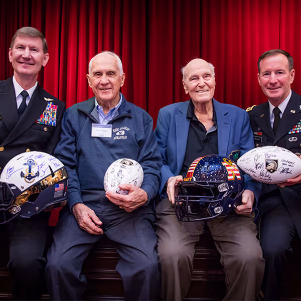 Palace Residents Celebrate "the greatest college football game ever"